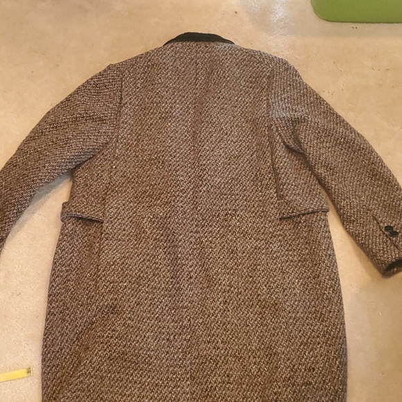 Miss Abbmoor vi tage long tweed coat USA - Picture 6 of 8